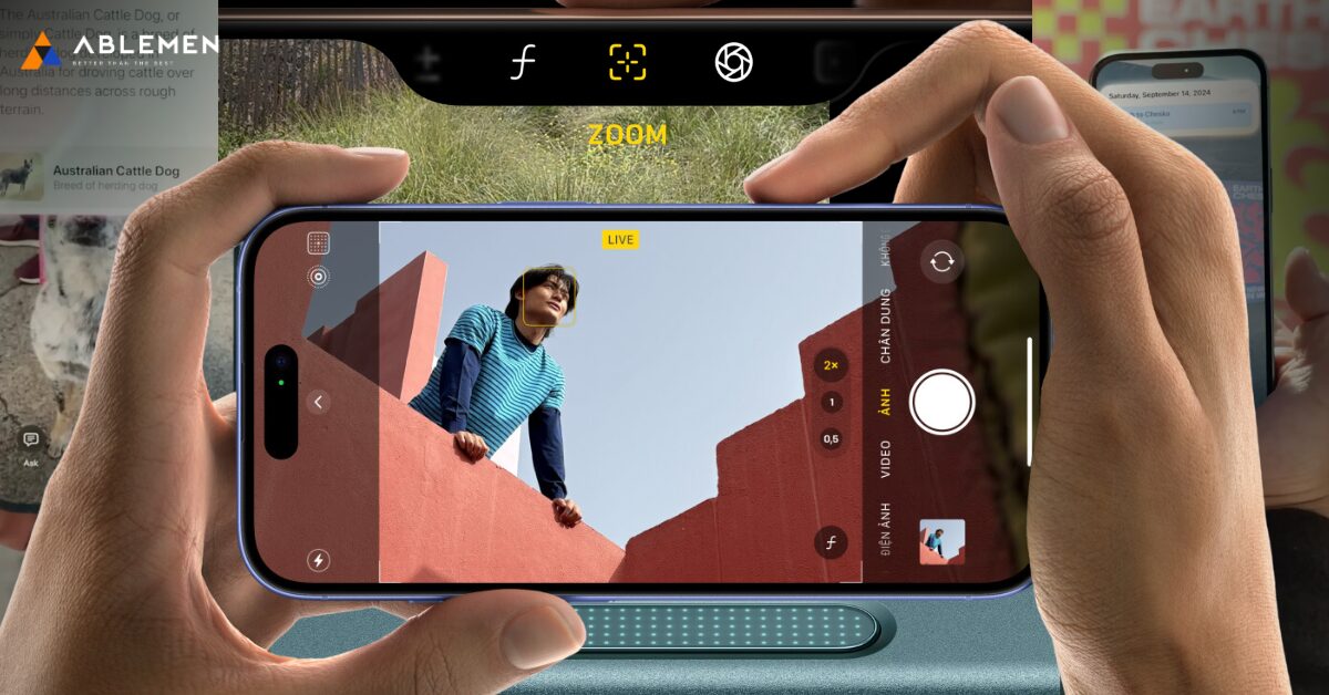 ปุ่ม Camera Control ใน iPhone16 Series คืออะไร?